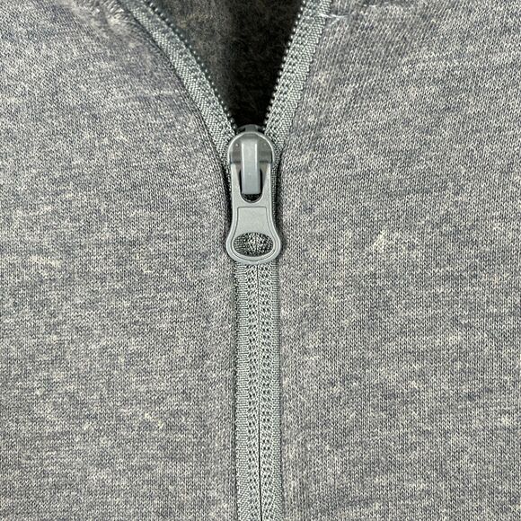 Ocean Coast Sweater Men Medium Blue Sweatshirt 1/4 Zip Cotton Blend Casual Beach - Picture 4 of 9